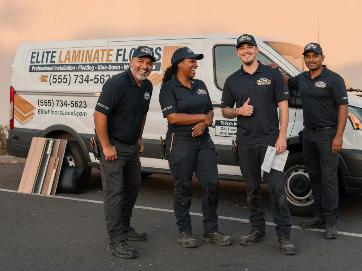 Laminate flooring installation company in Wanette, OK